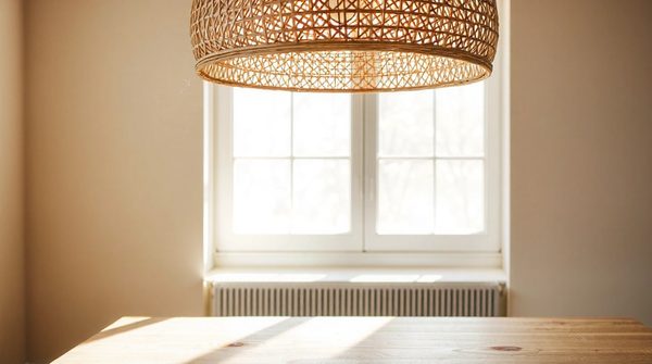 Éclairez votre intérieur avec un abat-jour en rotin naturel